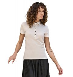 Tee Jays Women Pima Cotton Polo