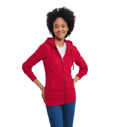 Russell Authentic Zipped Female Hoodie