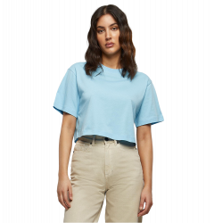 Build Your Brand Women Short Oversized Tee